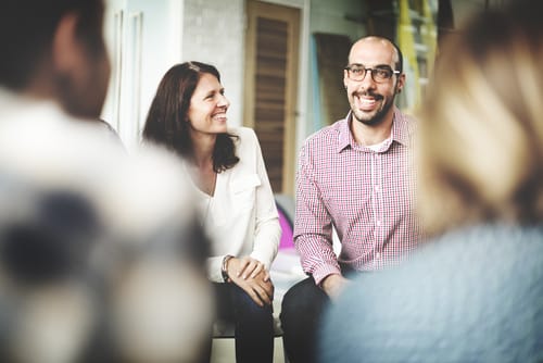 A group discusses 4 ways to build self-awareness in recovery