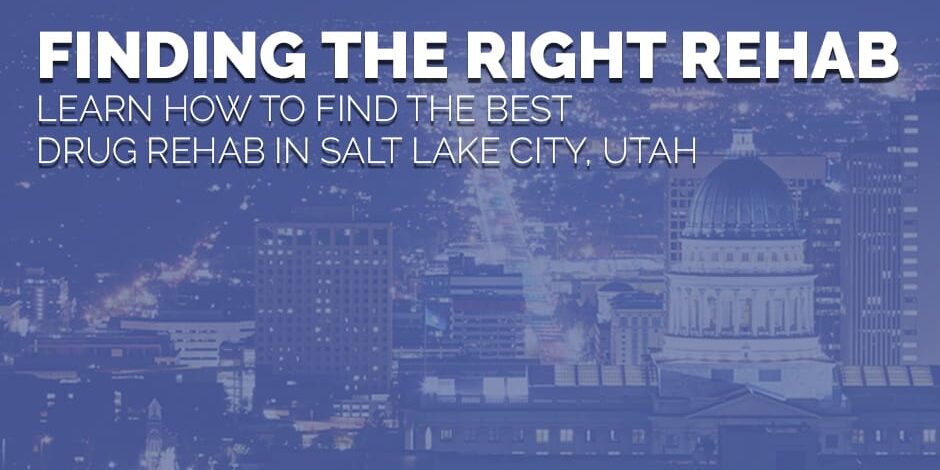 salt lake city skyline begs questions about finding addiction treatment and drug rehab in salt lake city