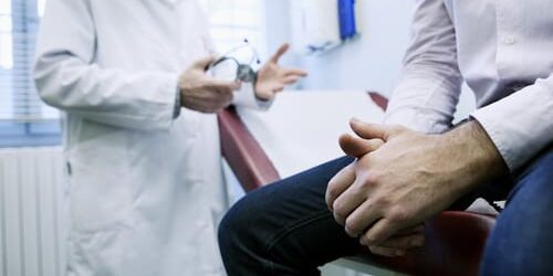 a doctor and patient talk about 5 ways anxiety affects your health