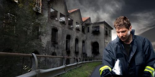 a firefighter walks down the road and wonders about the signs of ptsd
