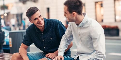 shutterstock_549199228 two men talk about how building recovery capital can help you stay sober