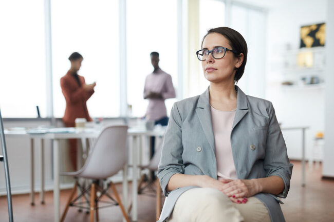 a woman thinking about her loved one at addiction treatment who found Safety at Rehab